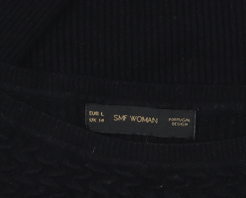 Womens UK Size 14 SMF Woman Bodycon Dress