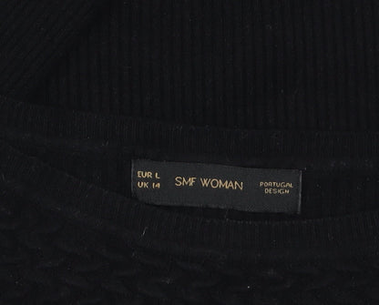Womens UK Size 14 SMF Woman Bodycon Dress