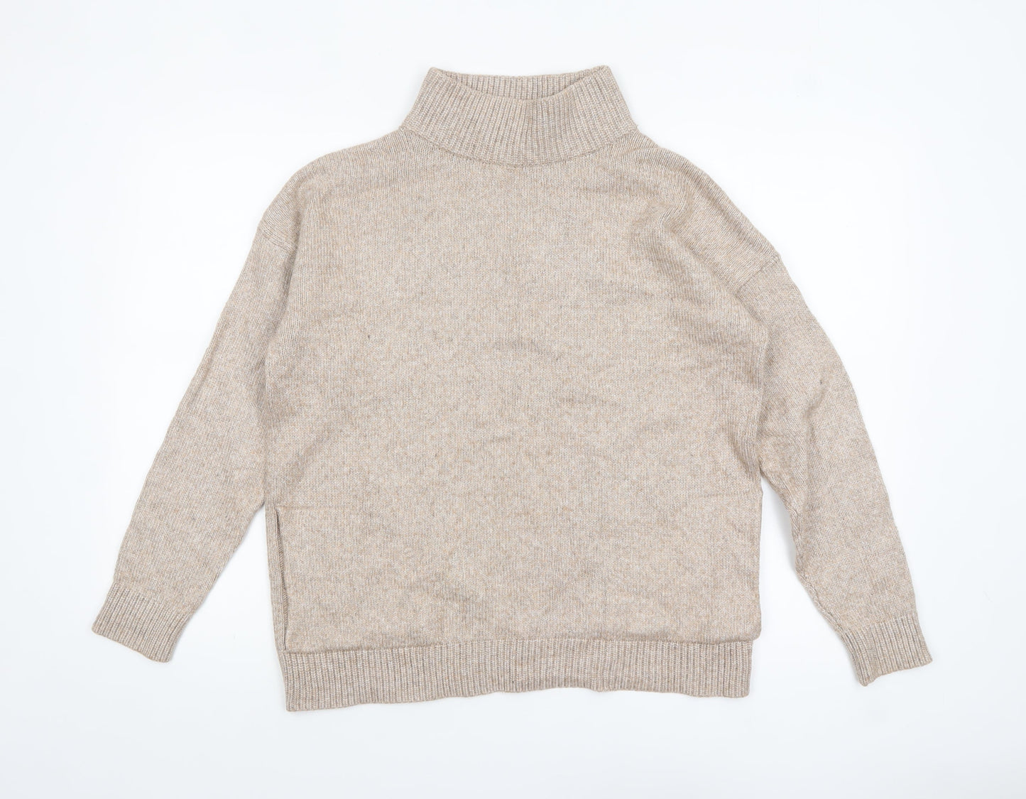 Womens UK Size 14 NEXT Beige Pullover Jumper