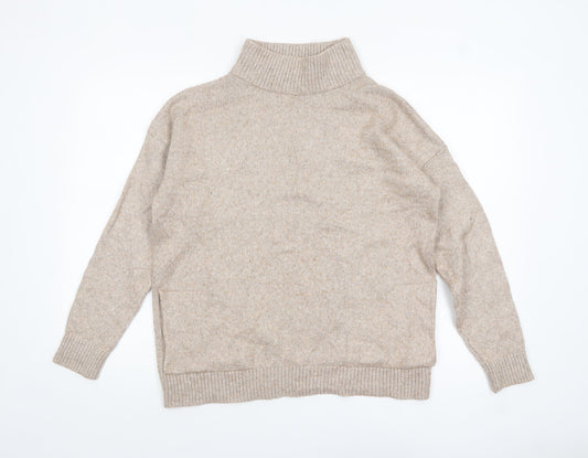 Womens UK Size 14 NEXT Beige Pullover Jumper