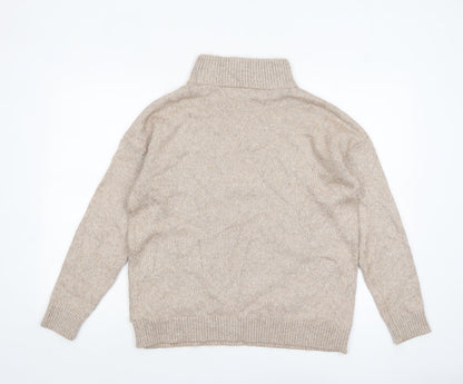 Womens UK Size 14 NEXT Beige Pullover Jumper