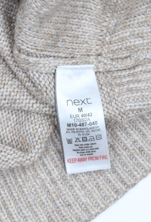 Womens UK Size 14 NEXT Beige Pullover Jumper