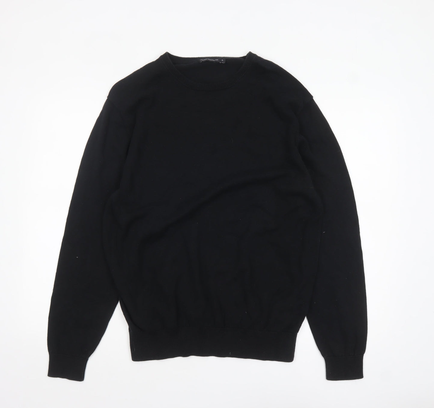 Mens UK Size XL French Connection Black Pullover Jumper