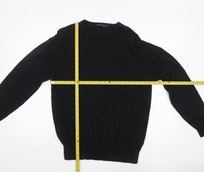 Mens UK Size XL French Connection Black Pullover Jumper
