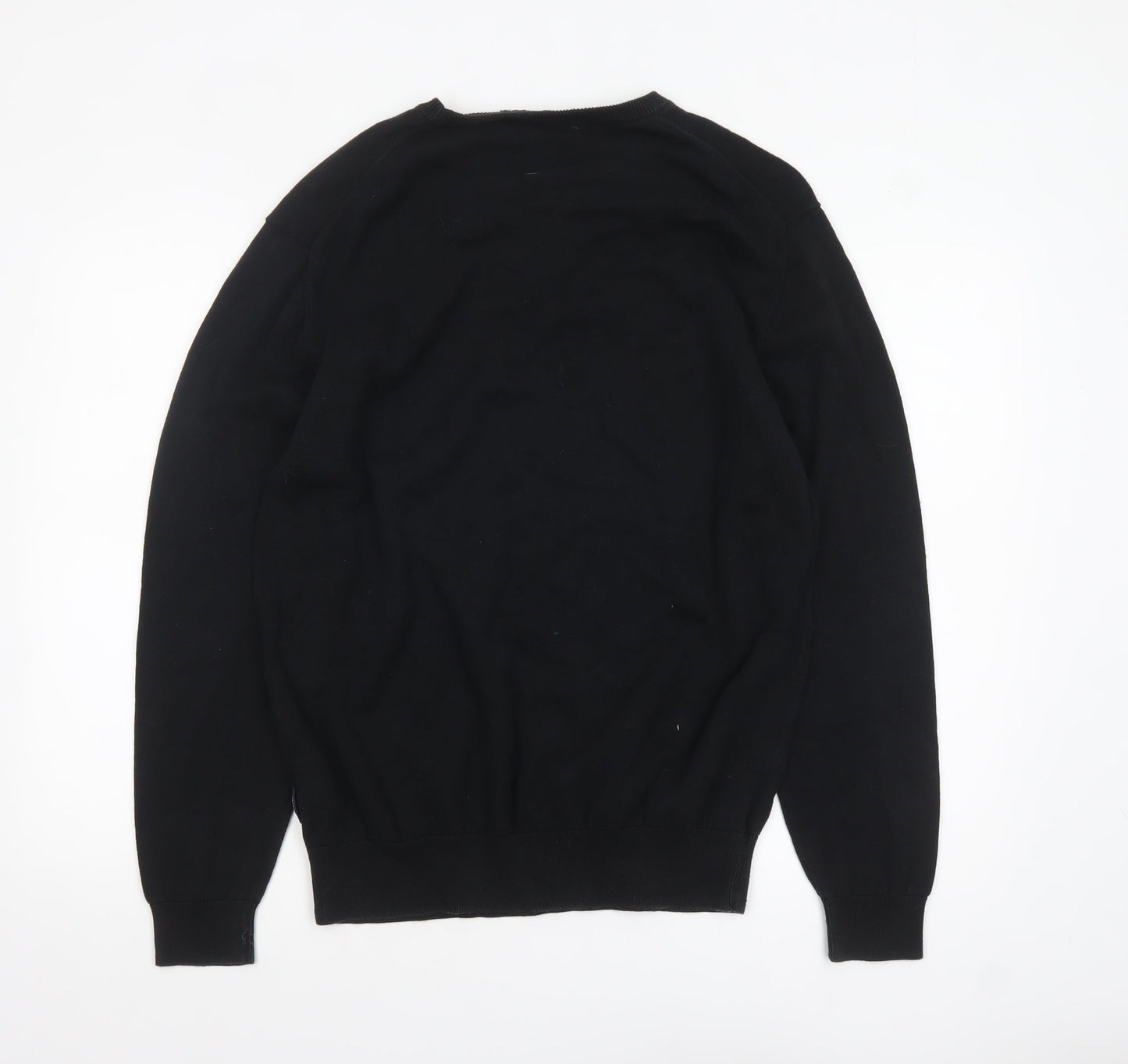 Mens UK Size XL French Connection Black Pullover Jumper