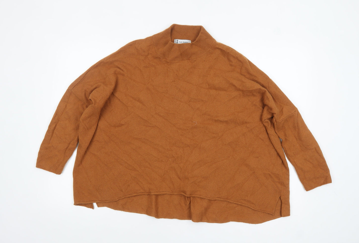 Womens UK Size S Tif Tiffy Brown Pullover Jumper