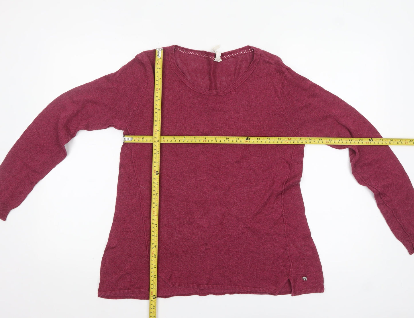 Womens UK Size 10 White Stuff Purple Pullover Jumper