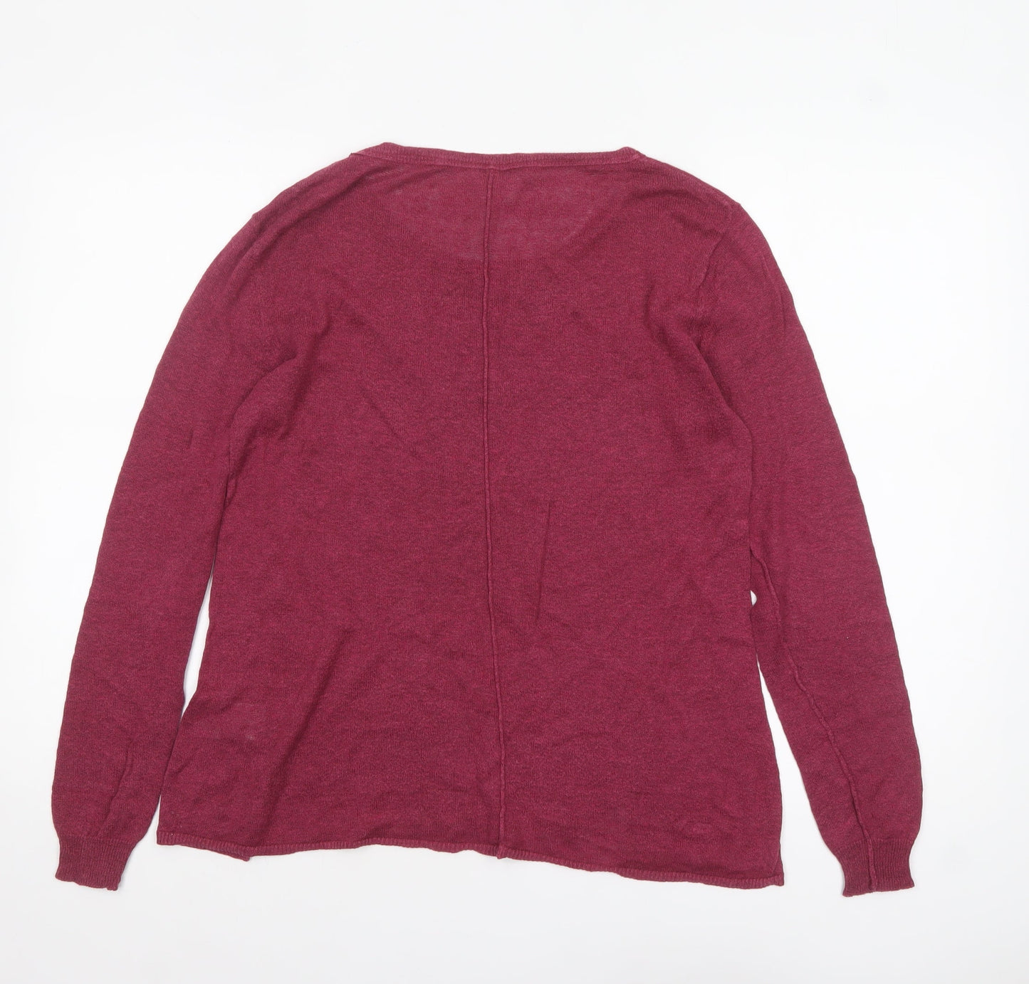 Womens UK Size 10 White Stuff Purple Pullover Jumper