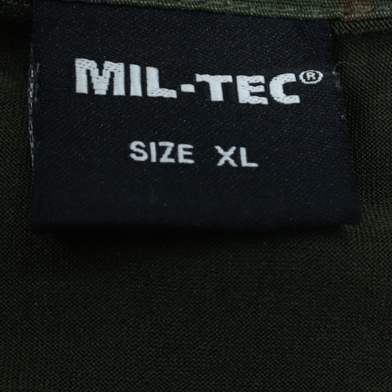 Mens UK Size XL Mil-Tec Green Henley Sweatshirt