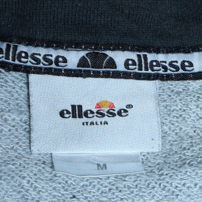 Mens UK Size M ellesse Grey Full Zip Hoodie