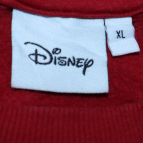 Womens UK Size XL Disney Red Pullover Sweatshirt