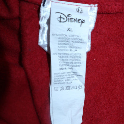 Womens UK Size XL Disney Red Pullover Sweatshirt