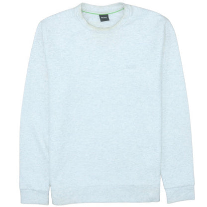 Mens UK Size M HUGO BOSS Grey Pullover Sweatshirt
