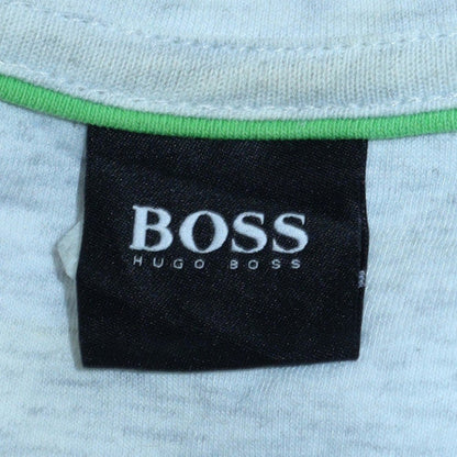 Mens UK Size M HUGO BOSS Grey Pullover Sweatshirt