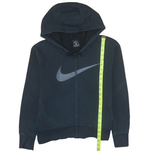 Womens UK Size XS Nike Black Full Zip Hoodie