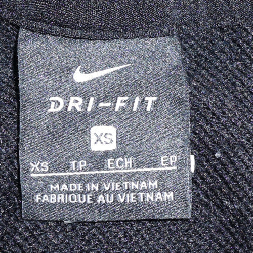 Womens UK Size XS Nike Black Full Zip Hoodie