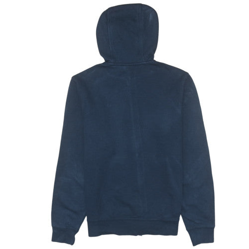 Mens UK Size M Nike Blue Full Zip Hoodie