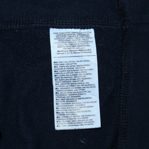Mens UK Size M Nike Blue Full Zip Hoodie