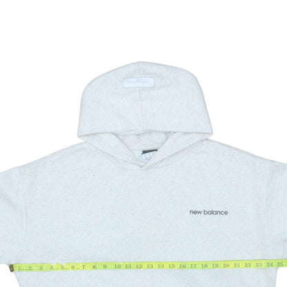 Womens UK Size M New Balance White Pullover Hoodie