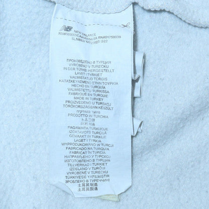 Womens UK Size M New Balance White Pullover Hoodie