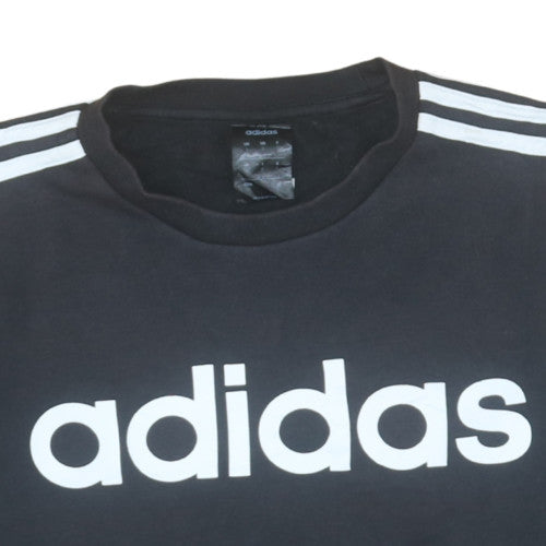 Womens UK Size S adidas Black Pullover Sweatshirt