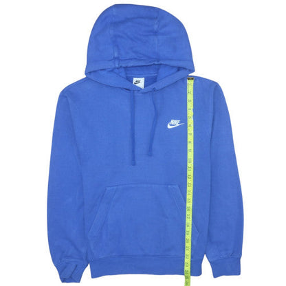 Mens UK Size XS Nike Blue Pullover Hoodie