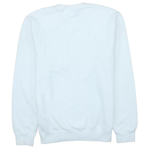 Mens UK Size M Champion White Pullover Sweatshirt