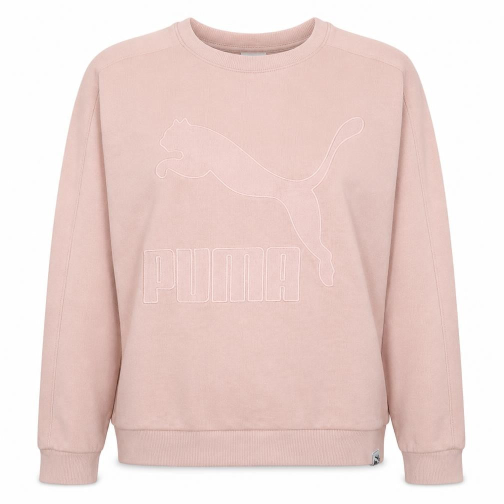 Womens UK Size 10 PUMA Pink Pullover Sweatshirt