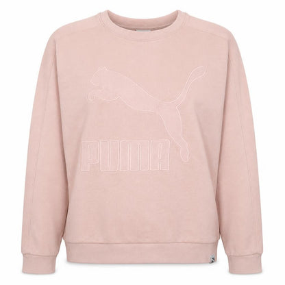Womens UK Size 10 PUMA Pink Pullover Sweatshirt
