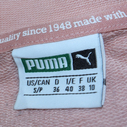 Womens UK Size 10 PUMA Pink Pullover Sweatshirt