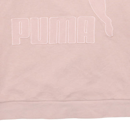 Womens UK Size 10 PUMA Pink Pullover Sweatshirt