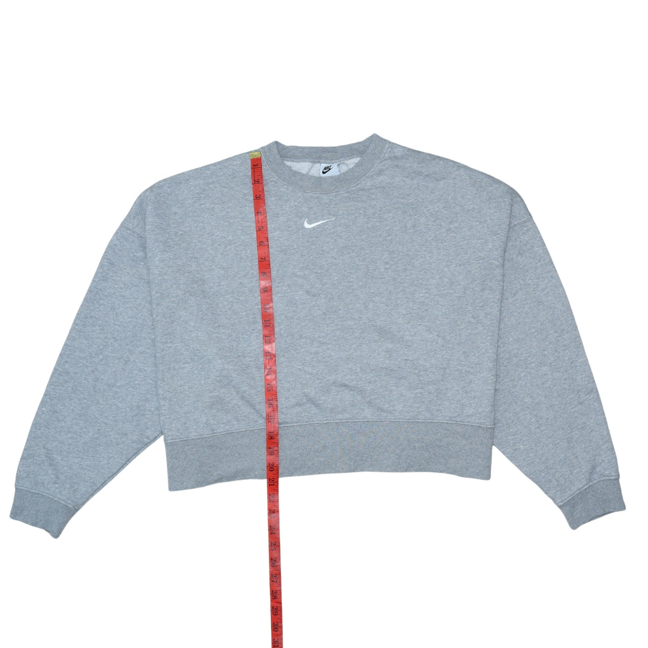 Womens UK Size L Nike Grey Pullover Sweatshirt