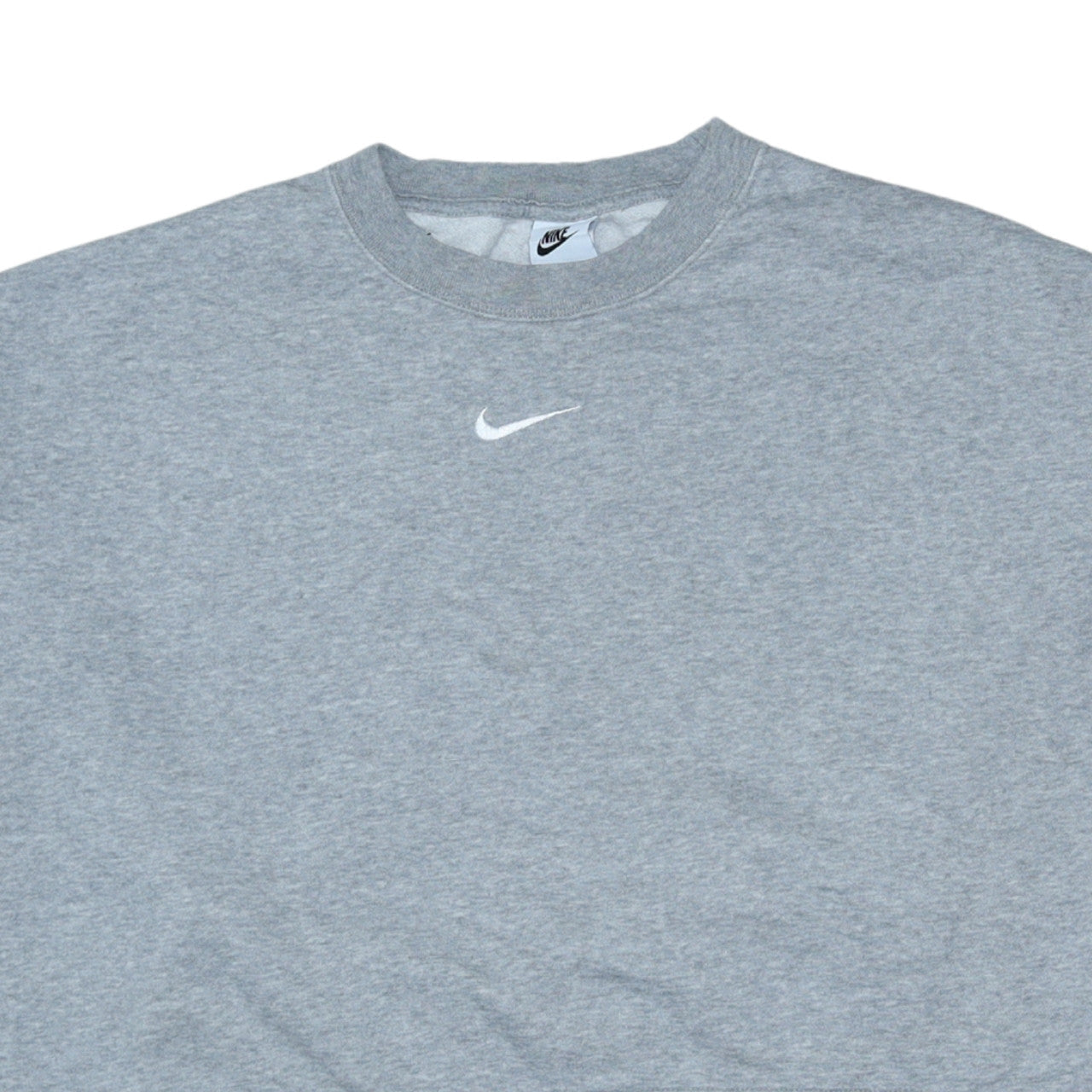 Womens UK Size L Nike Grey Pullover Sweatshirt