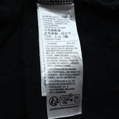 Mens UK Size L Levi's Black Pullover Sweatshirt