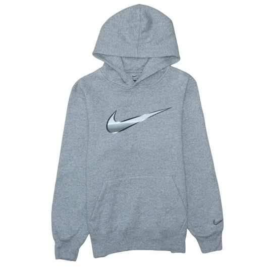 Boys UK Size 12-13 Years Nike Grey Pullover Hoodie