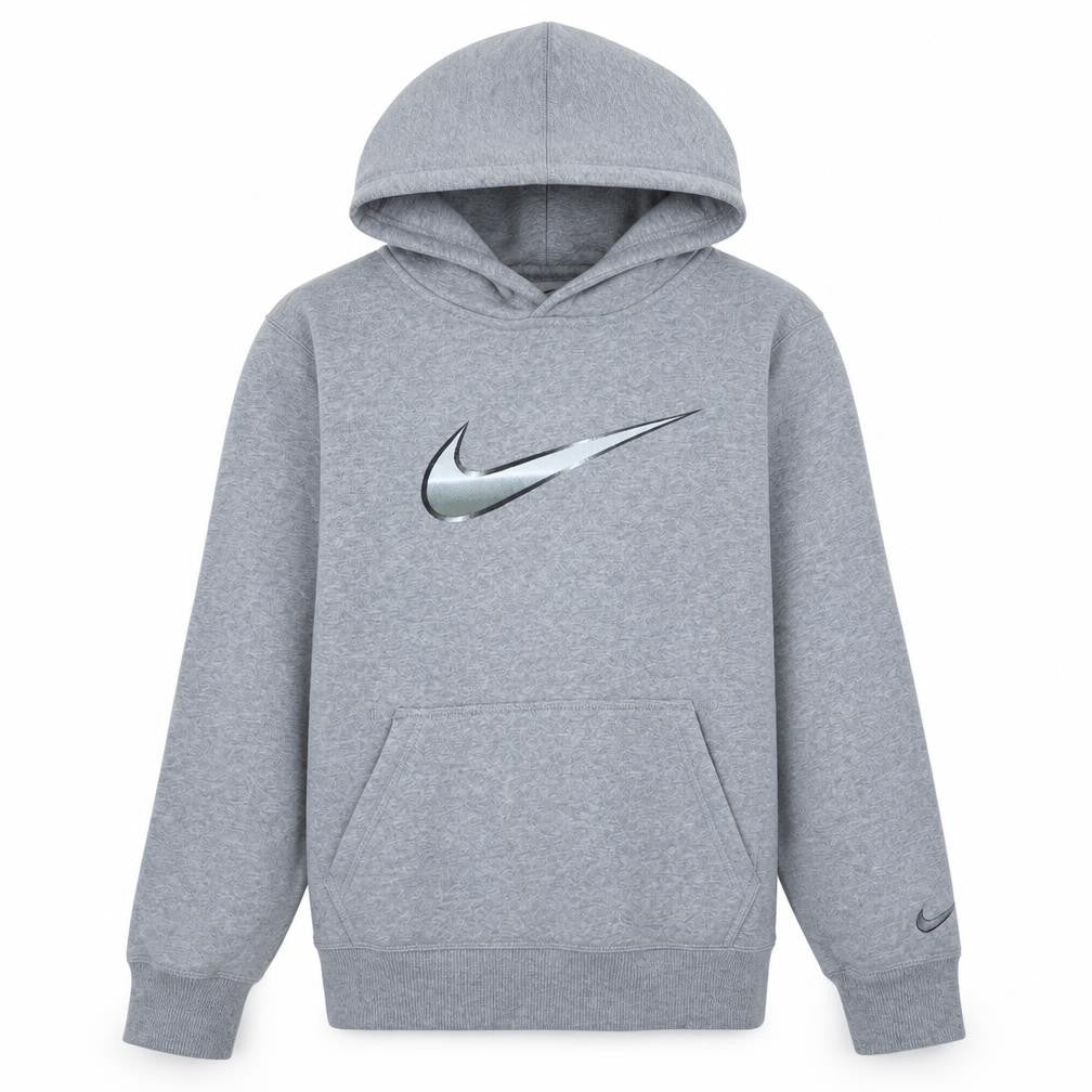 Boys UK Size 12-13 Years Nike Grey Pullover Hoodie