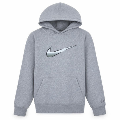 Boys UK Size 12-13 Years Nike Grey Pullover Hoodie