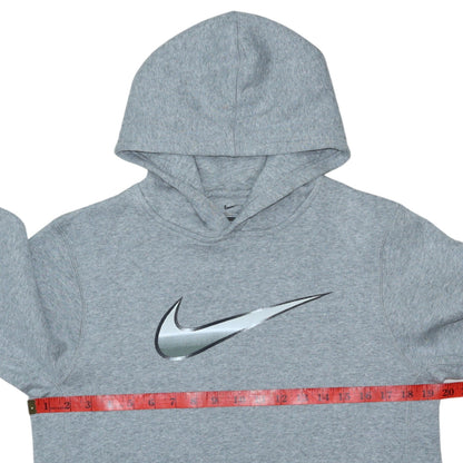 Boys UK Size 12-13 Years Nike Grey Pullover Hoodie