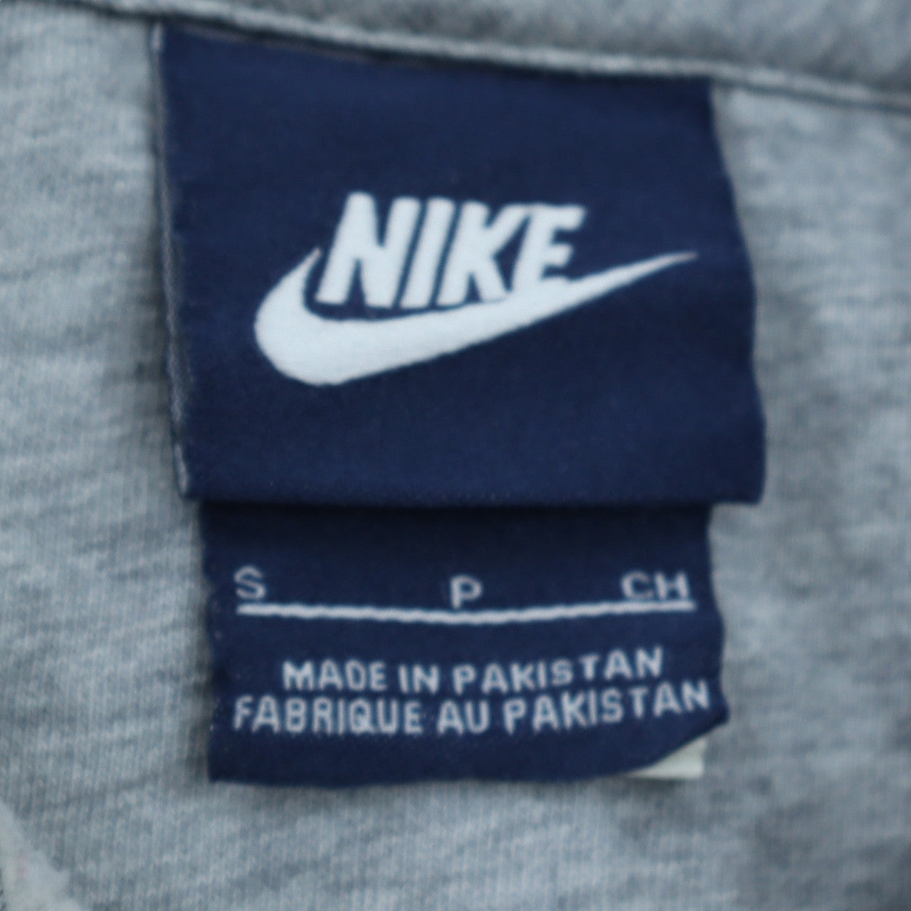 Womens UK Size S Nike Grey Full Zip Hoodie