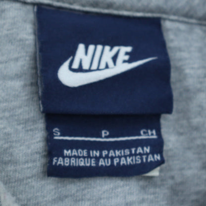 Womens UK Size S Nike Grey Full Zip Hoodie