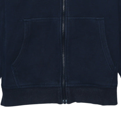 Nike Boys Navy Blue Full Zip Hoodie L 12-13 Years Sportswear Sweatshirt