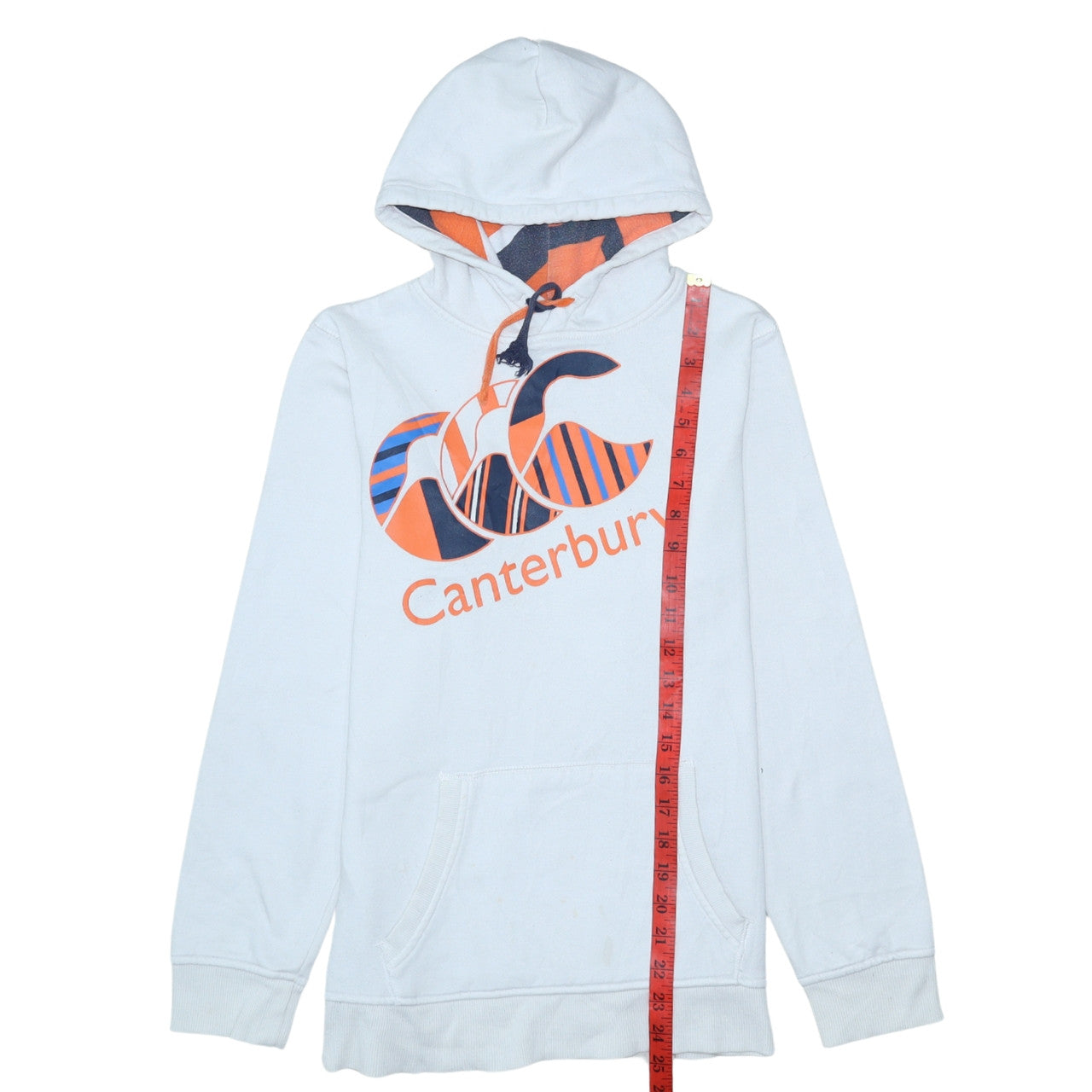 Boys UK Size 14 Years Canterbury White Pullover Hoodie