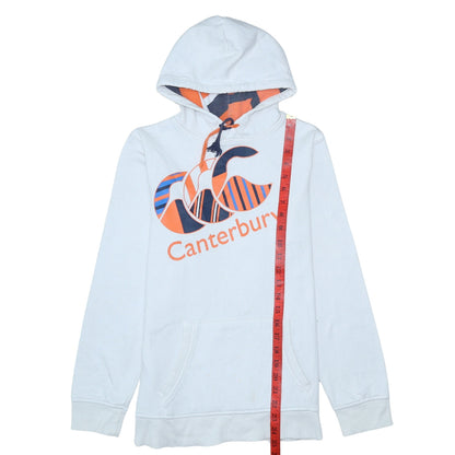 Boys UK Size 14 Years Canterbury White Pullover Hoodie