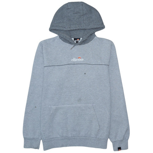 Mens UK Size XL ellesse Grey Pullover Hoodie