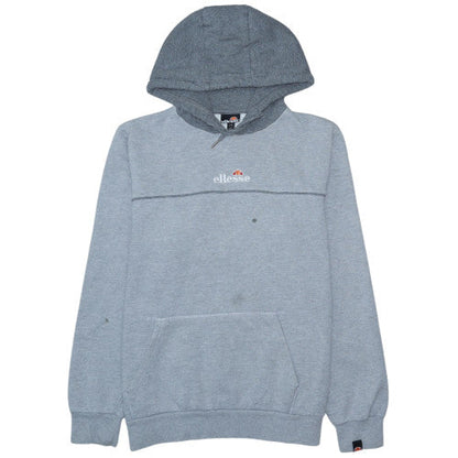 Mens UK Size XL ellesse Grey Pullover Hoodie