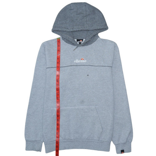 Mens UK Size XL ellesse Grey Pullover Hoodie
