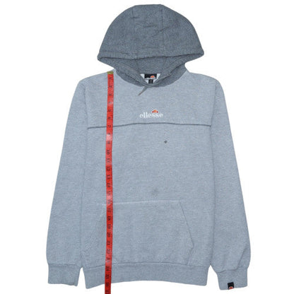 Mens UK Size XL ellesse Grey Pullover Hoodie
