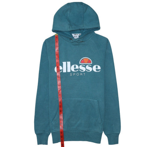 Womens UK Size 8 ellesse Blue Pullover Hoodie