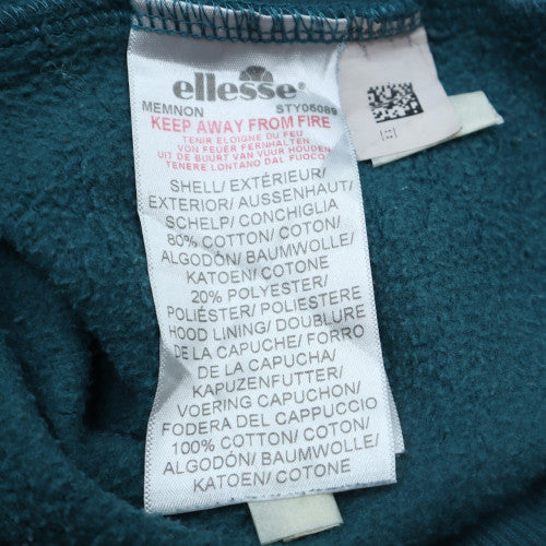 Womens UK Size 8 ellesse Blue Pullover Hoodie