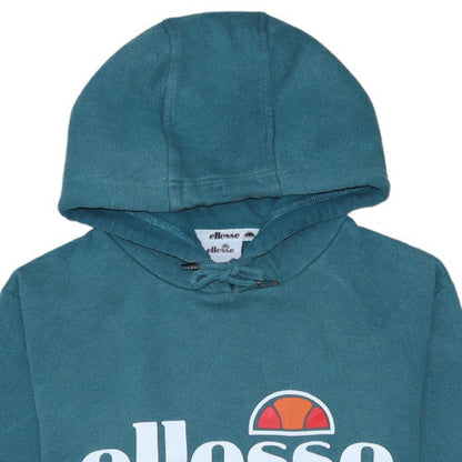 Womens UK Size 8 ellesse Blue Pullover Hoodie
